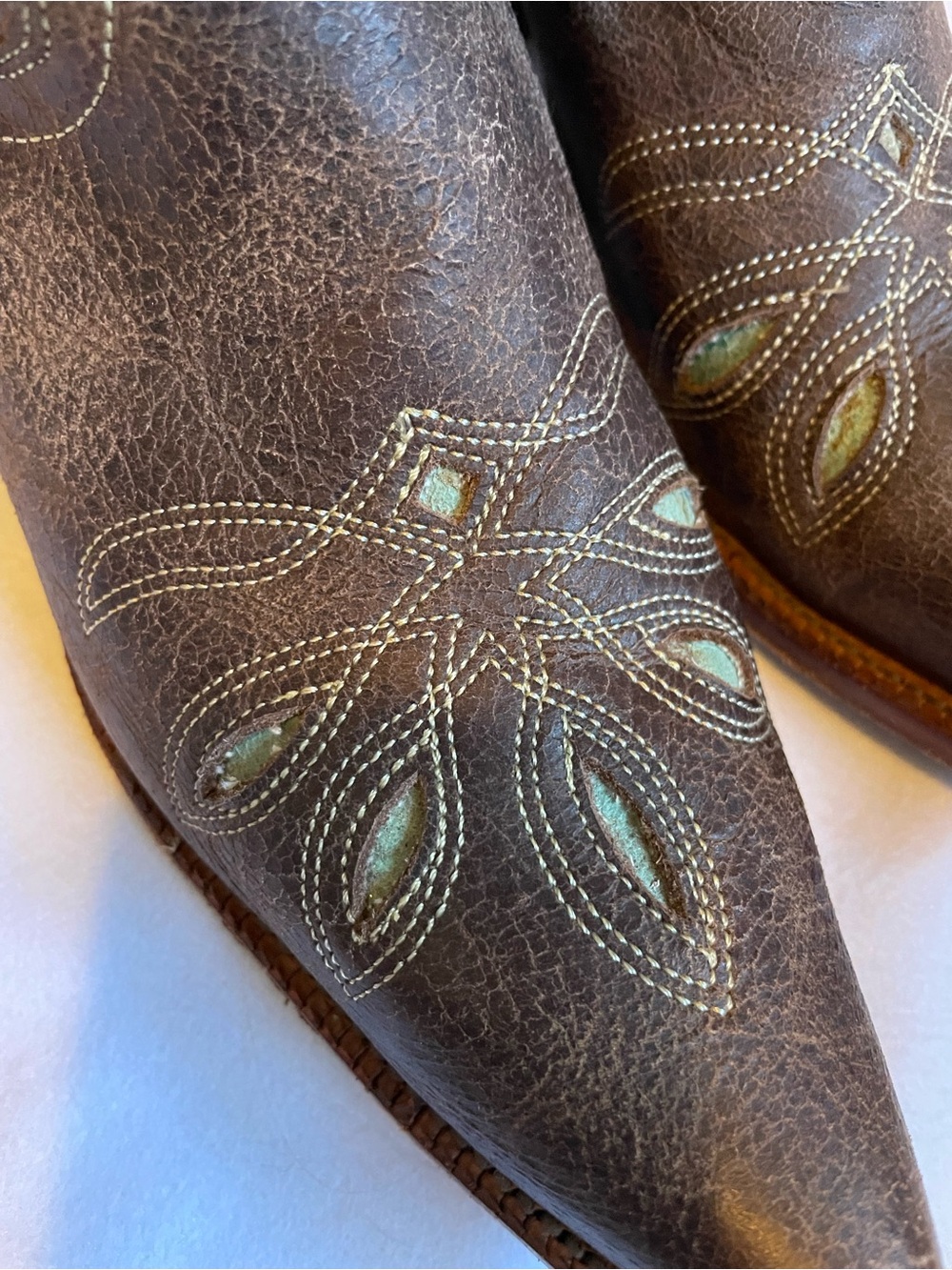 Tony Lama Leather Cowgirl Boots! - Picture 10 of 15